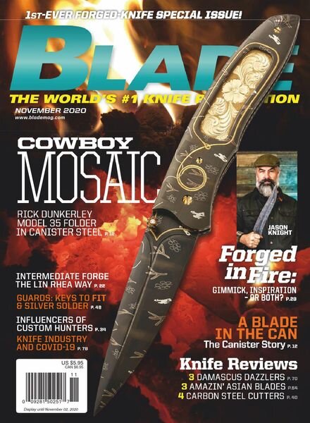 Blade – November 2020 Cover