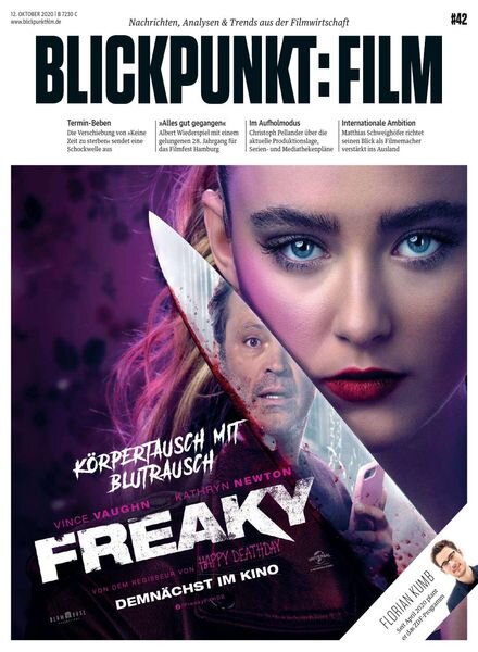 Blickpunkt Film – 12 Oktober 2020 Cover