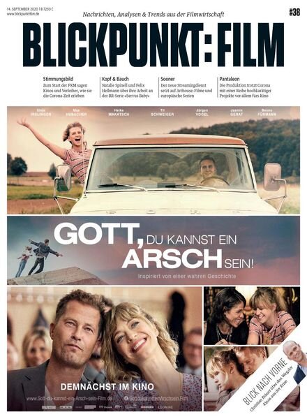 Blickpunkt Film – 14 September 2020 Cover
