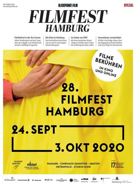 Blickpunkt Film Spezial – 28 September 2020 Cover