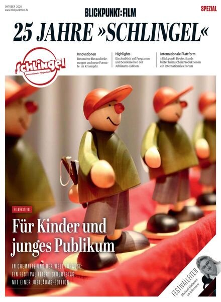 Blickpunkt Film Spezial – Oktober 2020 Cover