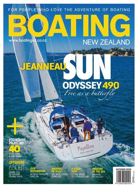 Boating New Zealand – October 2020 Cover