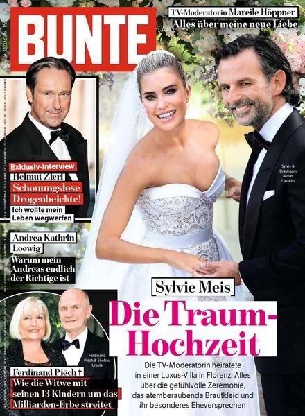 Bunte – 24 September 2020 Cover