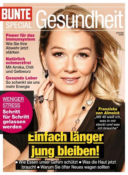 Bunte Gesundheit – Nr.5 2020 Cover