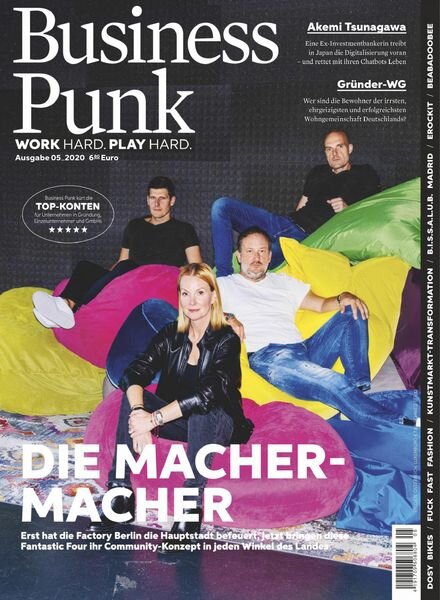 Business Punk – Oktober 2020 Cover