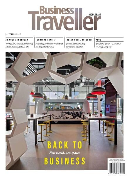 Business Traveller Middle East – September 2020 Cover