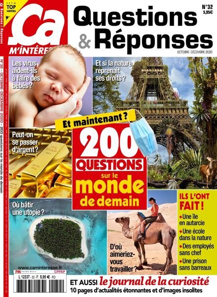 ca M’Interesse Questions & Reponses – Octobre-Decembre 2020 Cover