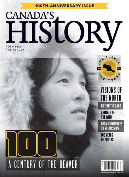 Canada’s History – October-November 2020 Cover