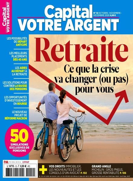 Capital Votre Argent – Octobre-Decembre 2020 Cover