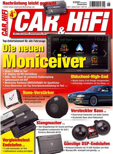 Car & Hifi – November-Dezember 2020 Cover
