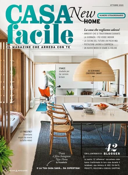 CasaFacile – Ottobre 2020 Cover