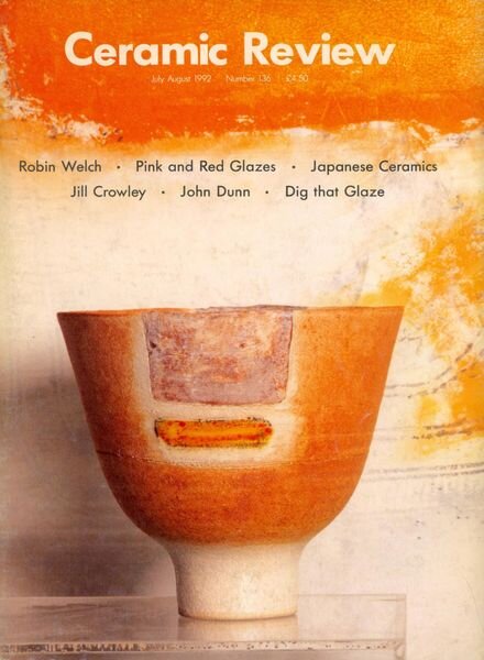 Ceramic Review – July-August 1992 Cover