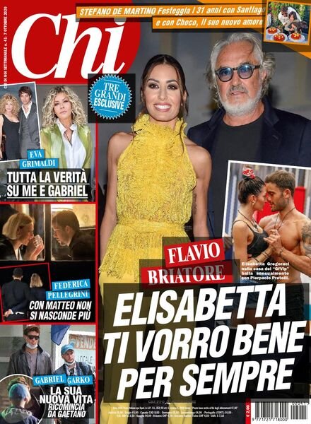 Chi – 7 Ottobre 2020 Cover