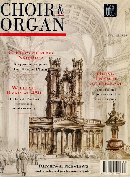 Choir & Organ – Issue 4 Cover