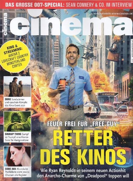 Cinema Germany – November 2020 Cover