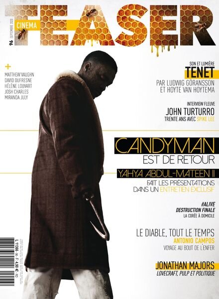 Cinema Teaser – Septembre 2020 Cover
