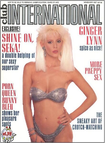Club International – November 1987 Cover