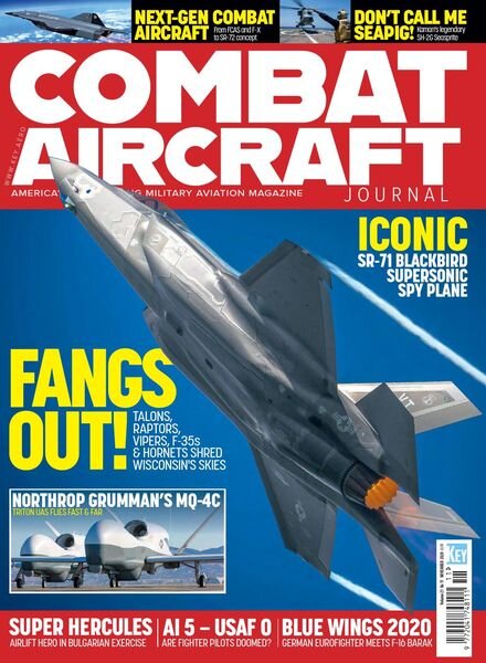 Combat Aircraft – November 2020 Cover
