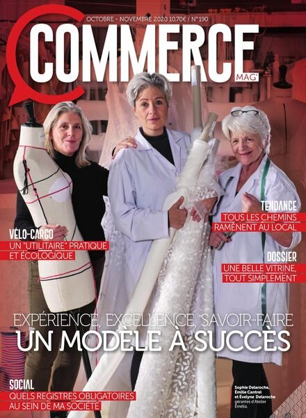 Commerce Magazine – Octobre-Novembre 2020 Cover
