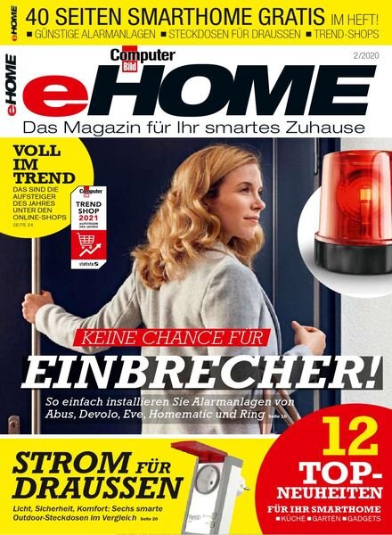 Computer Bild eHome – Nr.2 2020 Cover