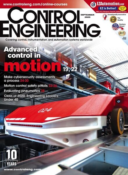 Control Engineering – September 2020 Cover