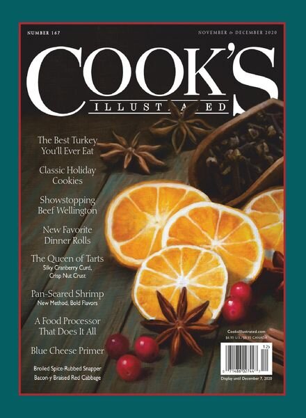 Cook’s Illustrated – November 2020 Cover