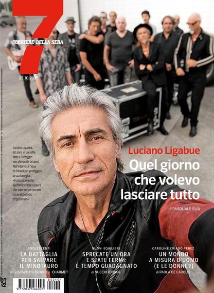 Corriere della Sera Sette – 02 ottobre 2020 Cover