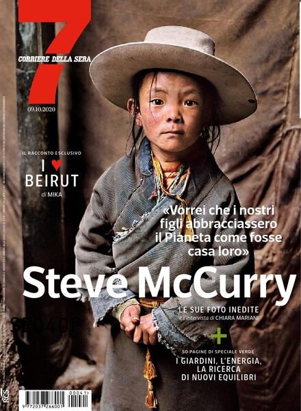 Corriere della Sera Sette – 09 ottobre 2020 Cover