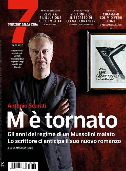 Corriere della Sera Sette – 18 settembre 2020 Cover