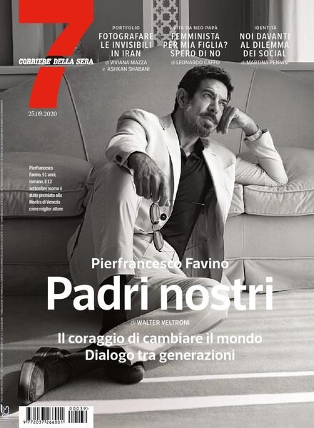 Corriere della Sera Sette – 25 settembre 2020 Cover