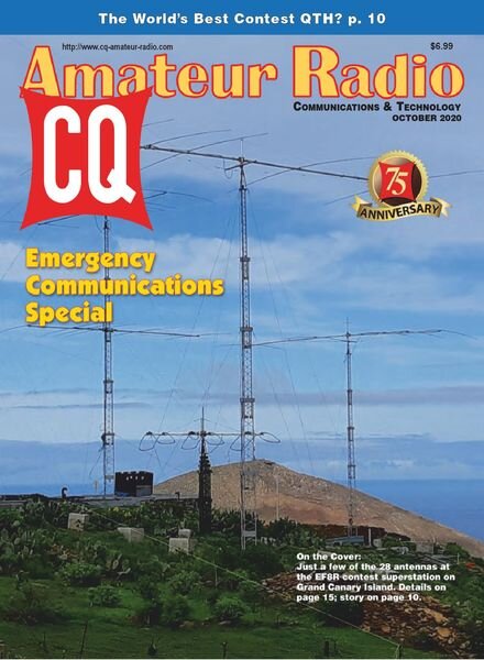 CQ Amateur Radio – October 2020 Cover
