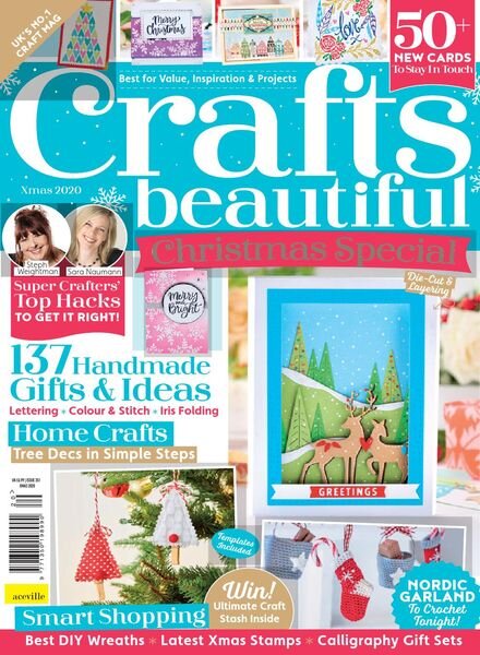 Crafts Beautiful – Xmas 2020 Cover
