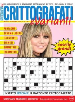 Crittografati & Varianti – Novembre 2020