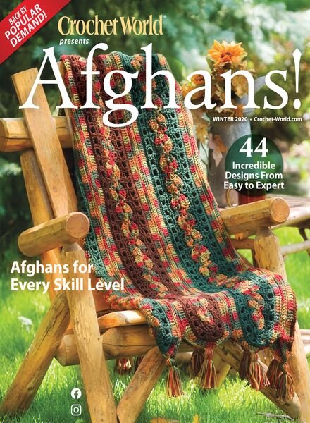 Crochet World Specials – Afghans! – September 2020 Cover