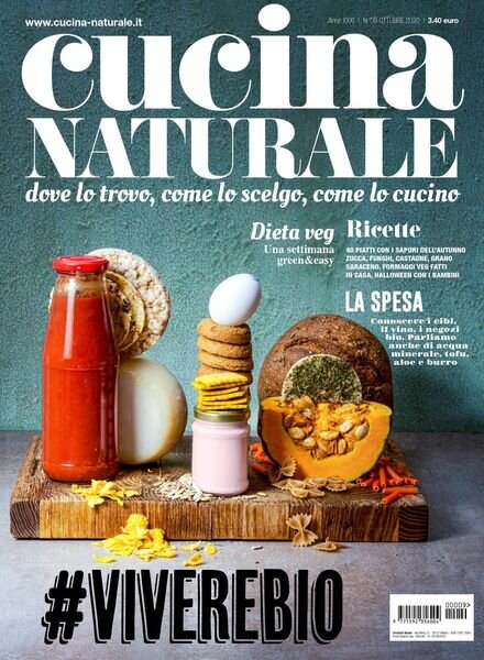 Cucina Naturale – Ottobre 2020 Cover