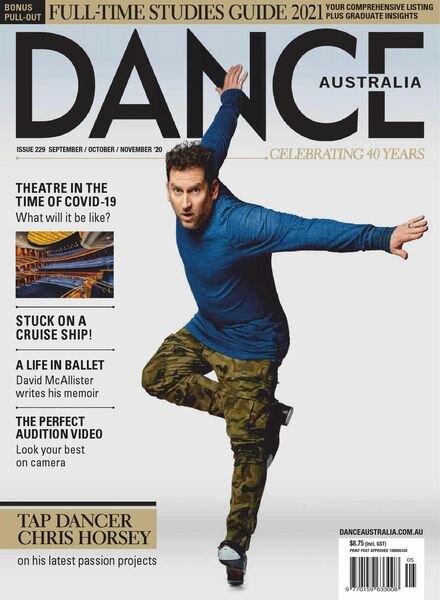 Dance Australia – September 2020 Cover
