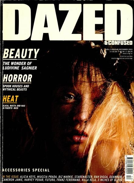 Dazed Magazine – December 2003 Cover