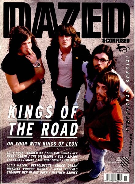 Dazed Magazine – November 2003 Cover