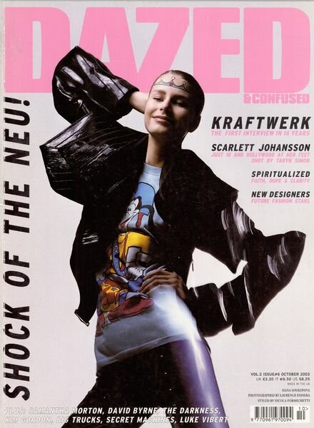 Dazed Magazine – October 2003 Cover