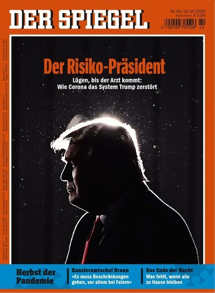 Der Spiegel – 10 Oktober 2020 Cover