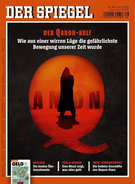 Der Spiegel – 19 September 2020 Cover