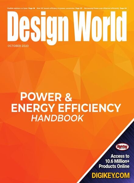 Design World – Power & Energy Efficiency Handbook 2020 Cover