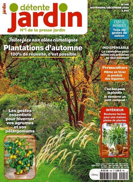 Detente Jardin – Novembre-Decembre 2020 Cover