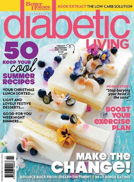 Diabetic Living Australia – November-December 2020 Cover
