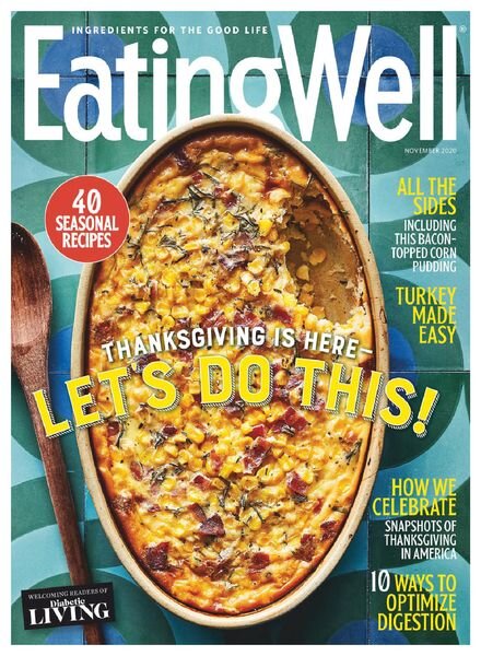 Diabetic Living USA – November 2020 Cover