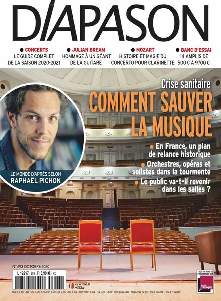 Diapason – octobre 2020 Cover