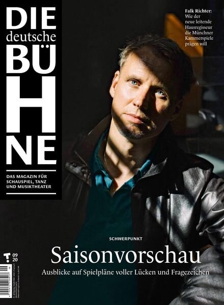 Die Deutsche Buhne – Nr.9 2020 Cover