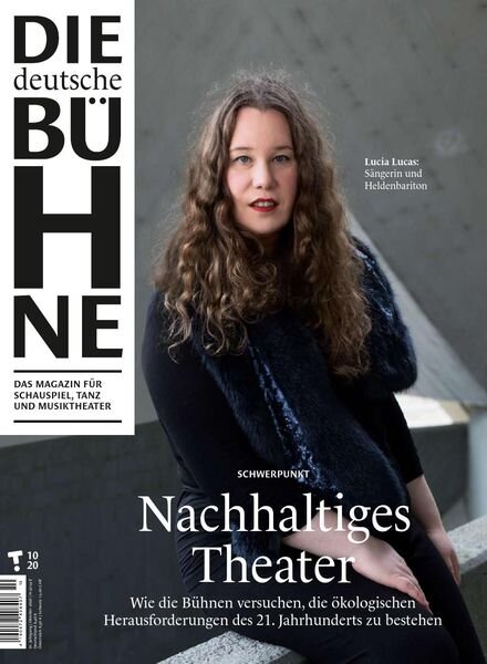 Die Deutsche Buhne – Oktober 2020 Cover