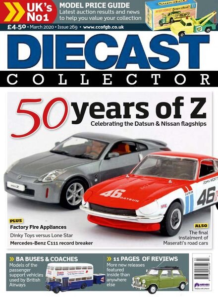 Diecast Collector – Issue 269 – March 2020 Cover