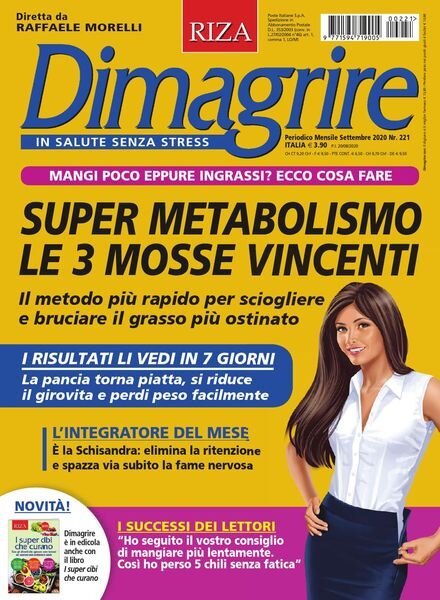 Dimagrire – Settembre 2020 Cover